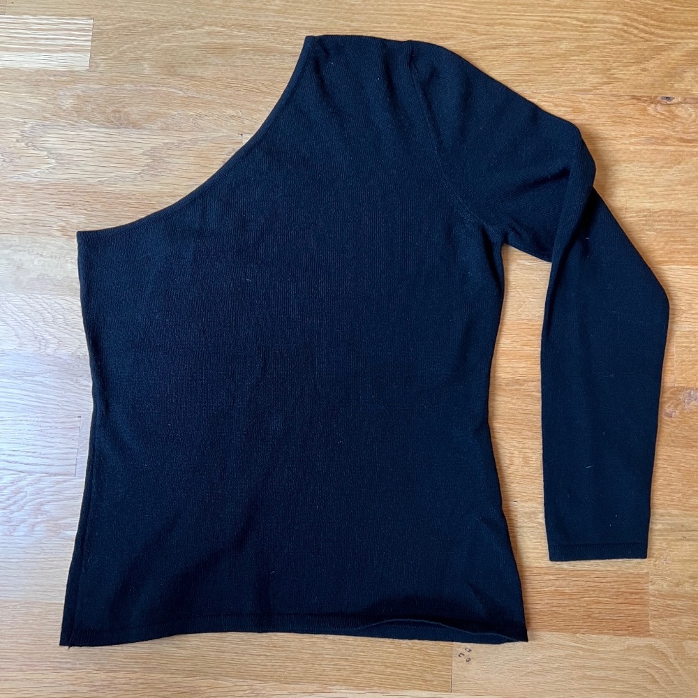 Vintage Halston Night-Out Black Sweater